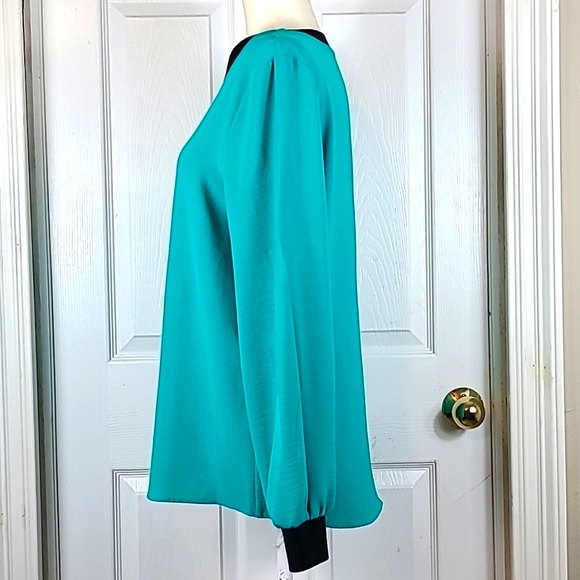 Calvin Klein V Neck Blouse - Picture 5 of 10